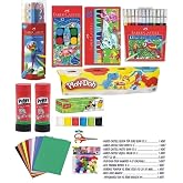 Faber Castell Anaokulu Kreş Kırtasiye Seti Kırmızı, A0009