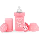 Twistshake Anti-Kolik Bebek Biberonu Pembe 0+ Ay 180 ml