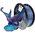 Stronghero3D PLA 3D Printer Filament 1.75mm Vertigo Galaxy Rainbow Multicolors Accuracy +/-0.05mm Net Weight 1kg(2.2Lbs) for Ender3 Prusa