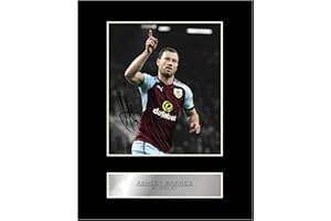 Iconic Pics Ashley Barnes Signed Mounted Photo Display Burnley FC #1 Autographed Gift Picture Print