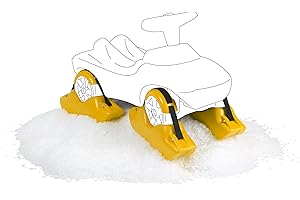 WADER QUALITY TOYS Wader 10320 - Kufen, 4 Stück für Rutschfahrzeuge