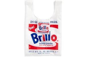 Galison Andy Warhol Brillo Reusable Tote Bag