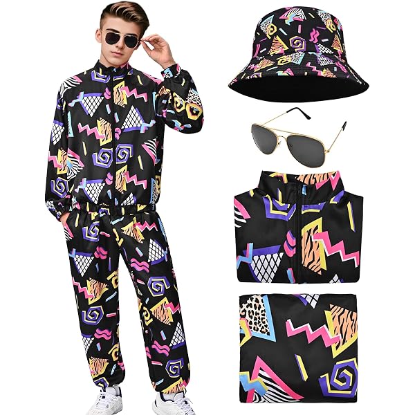Set Anelli Uomo Set Accessori Rapper Anni 80-90 - Collana Dollaro Anelli Occhiali E Barba Per Feste E L 521760
