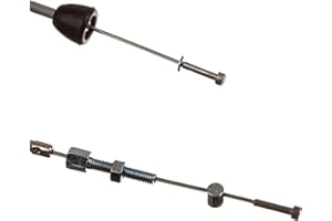 MOTOFLEX Bremszug hinten, Gewinde innen, grau - Simson SR4-2 Star, SR4-3 Sperber, SR4-4 Habicht