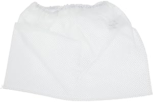 Ribimex PRECIO 018/CF RIBIMEX -Prefiltro antiestático PRCEN018/CF para BABYCEN, poliéster, blanco, pequeño