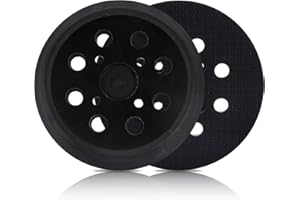 GOKTVAI 2pcs 5in 8 Hole Orbital Sander Pads OE# 51-36-7100, Sanding Replacement Compatible with Ryobi Craftsman 6021-21 6034-21 2648-20 2648-21 for Ridgid R2501 R2600 and other Random Orbit Sanders