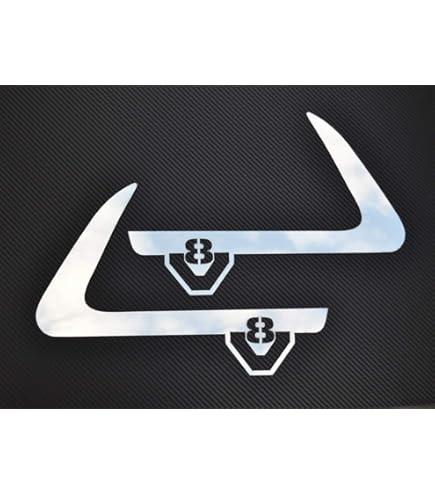 Insignia De Decoración De Acero Inoxidable Pulido SUPER Para Camiones Scania