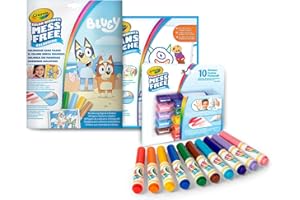 CRAYOLA - Color Wonder, Kolor Wygodowy Zestaw, Bluey Motyw, Kreatywna aktywność dla dzieci, wiek 3,4,5 lat