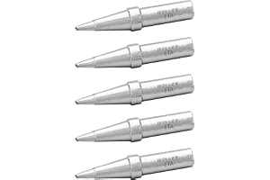 Weller WE1010 Set med lödspetsar, (ETP-5), skruvmejsel, 0,062 tum/1,6 mm, 5 st