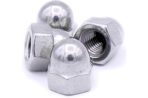 SINGULARITY SUPPLIES M12 (12mm) Dome Cap Nut - Stainless Steel (A2) (Pack of 4)