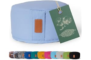 #DoYourYoga Yogakudde "Vishnu" - perfekt för yoga, utökade piloter och meditationer - avtagbart och tvättbart överdrag - storlek: H 15 cm, D ca 30 cm - finns i olika mönster
