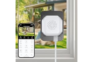 ANYQOO Security Camera, 3MP 2K Indoor Camera, 2.4GHz & 5GHz WiFi Window Camera for Home, Color Night Vision, Motion Detection, 24/7 Recording, Easy Install (1 Pack)