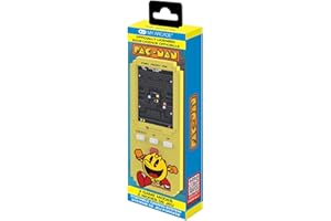 MY ARCADE Pac-Man Pixel Player : jeu vidéo sous licence officielle Pac-Man, porte-clés d'arcade portable, jeux pour enfants et adultes