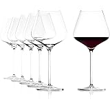 Stölzle Lausitz Vetro Burgundy Quatrophil Bordeaux 708 ml, 6 unità (Confezione da 1)