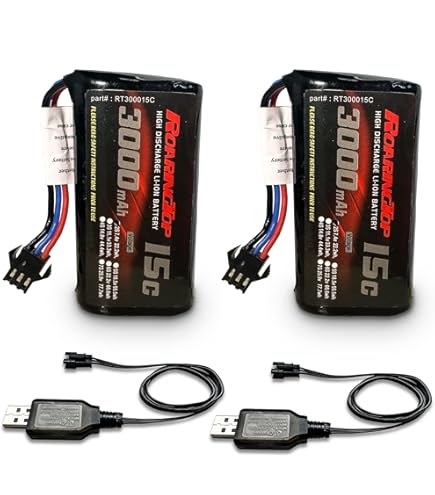 thumbnail image 2 of 7.4v 700mah Li-ion Battery For Skytech Blue Boat H100 H102 H106 RC Ship Syma Q2 Q3 2 of 11