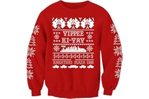 CHRISTMAS JUMPERS - NOSTALGIC Die Hard Movie Inspired Christmas Jumper Adults Sweatshirt