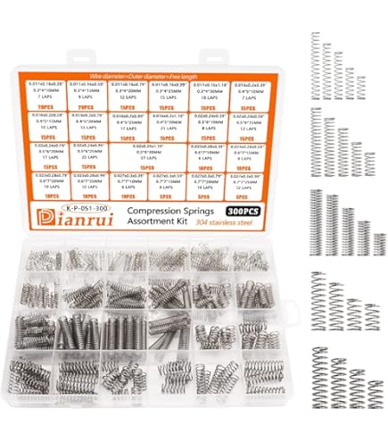 SUS301 Constant Force Spring,Load 0.66 Lbs,ID 0.297",OD 0.413",Material
