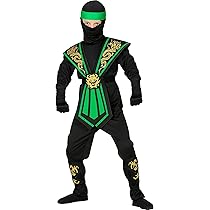 Cyber ninja kostuum met licht en geluid voor kinderen