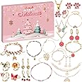 Humairc Jewellery Advent Calendar 2024 Girls - Jewellery Christmas Countdown Advent Calendar Teen Girls Advent Calendar Teenagers Girls Christmas Calendar with Earrings Rings Necklace Bracelets