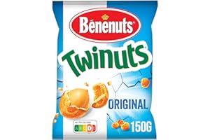 Benenuts Twinuts goût salé 150 g Lot de 5