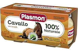 Plasmon Omogeneizzato Carne Cavallo e cereale 2x80g