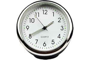 Txian Custom High Accuracy Car Clock Small Round Onboard Quartz Clock Perfect Car Decoration
