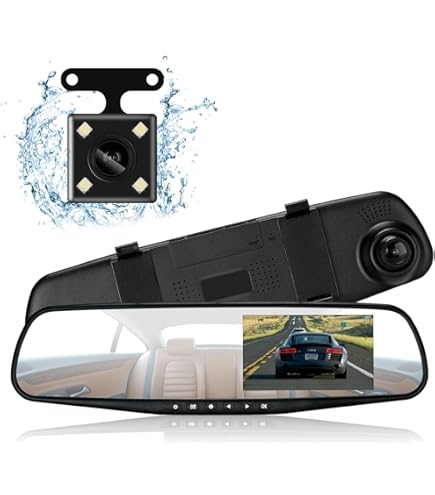 Carplay With Backup Camera Lenovo Mirror Dash Cam, Backup Camera