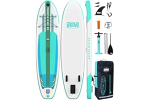BEYOND MARINA Paddle Board, Inflatable Stand Up paddle boards for adults & Youth, Featherlight sup Board with Premium ISUP Board Accessories, 10'6''x32''x6'',