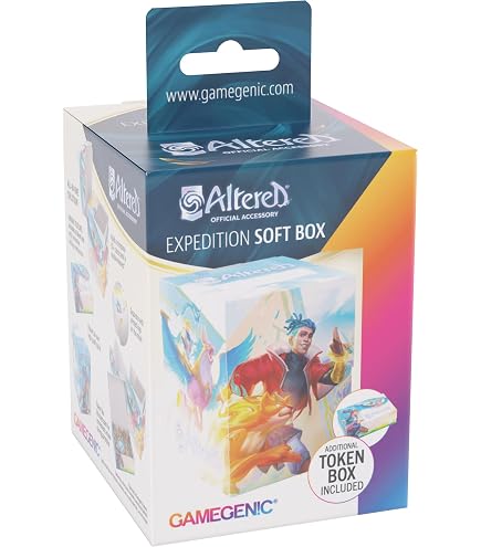 Gamegenic Cards Lair 400 Boîte De Rangement Convertible Pour Cartes à Double Manchon, Peut Contenir Jusqu'à 400 Cartes, Protection De Jeu De Cartes De Qualité Supérieure, Surface Nexofyber, Couleur