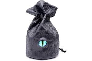 Haxtec Standing Dragon Eye Dice Bag-Blue L