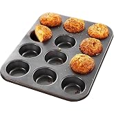 Karbon &Ccedil;elik 12 li Muffin Cupcake Kek Pişirme Kalıbı cin800sy