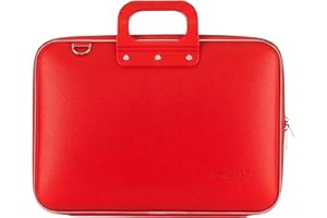 Bombata | Sacoche Pour Ordinateur Portable 13 14 pouces pour MacBook Air 13” M1 et M2, MacBook Pro 13/14, Surface Book 13,5, HP Dell Asus - Sac Impermeable | Design Made in Italy | Cuir Synthétique