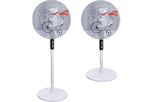 Cuayaes Copertura di Sicurezza per ventaglio, Protezione per Dita dei Bambini, 2 Pezzi, Anti-Pizzico a Mano, Copertura per Ventola elettrica, Lavabile in Estate, Copertura Antipolvere a Rete