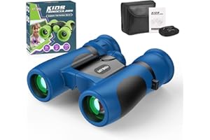 ANGINNE Prismaticos Niños, Juegos Exterior Niños Juguetes Niños 3-12 Años Juguetes Exterior para Niños de 3-10 Años Juguetes para Niños - Regalo Navidad Niño