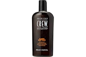 AMERICAN CREW Classic Body Wash, 450 ml, Men's Shower Gel Care Product for Daily Cleansing, Vitamins A and E Moisturize and N