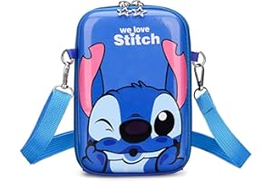 DIOTTI Stitch Cartoon Rucksack für Kinder, Umhängetasche neue niedliche Cartoon Münztasche, Stitch Umhängetasche. Geeignet für Kindergeschenke