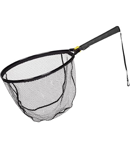 Savage Gear épuisette filet caoutchouté PRO Finezze Rubber Mesh Net 46x56cm - Pescamania
