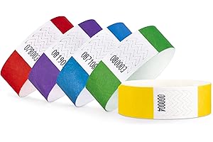 linie zwo ®, Confezione da 100 Braccialetti di identificazione Tyvek ® 19 x 254 mm, Basic Pack (5 x 20 pezzi)