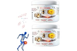 VCTKLN 2Stück Todahof Bienengiftsalbe | Todahof Bienengiftlinderungscreme | Todahof Bienengiftsalbe Gegen Schmerzen | Bee Venom Cream | Bee Cream Bienengiftsalbe Arthrose Fortschrittliches Bienengift-Gel