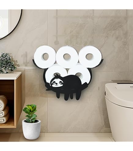 Lot De 4 à 13 Rouleaux De Papier Toilette En Forme De Nuage - Décoration Artistique En Bois Pour Toilettes, Cuisine, Salle De Bain, Bar, Restaurant - Décoration D'intérieur (grands Rouleaux