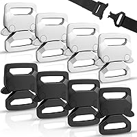 Ganzoo kliksluiting metaal Alumaxx set 2, 25 mm (1 inch) steeksluiting voor paracord projecten, hondenhalsband, riem en rugzak, banddoorvoer 25 x 4 mm, totale maat 60 x 31 mm, kleur antiek goudlook Ganzoo kliksluiting metaal Alumaxx set 2, 25 mm (1 inch) steeksluiting voor paracord projecten, hondenhalsband, riem en rugzak, banddoorvoer 25 x 4 mm, totale maat 60 x 31 mm, kleur antiek goudlook