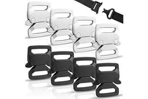 GZjiyu 8 Stück Paracord Verschluss, Zinklegierung Paracor Schnallen Clip, Paracord-Armband-Verschluss, für DIY Herstellung von Paracord Armbänder Basteln Zubehör