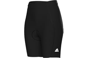 Spodenki Rowerowe Damskie, z Amortyzującą Wkładką 3D Chamois, Oddychające Szorty Kolarskie, Szybkoschnące, Profesjonalne, Elastyczne, Lekkie, do Spinningu, Kolarstwa Górskiego, Wyścigów Szosowych, 1-Pak