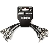 MXR Kabel-Buchsen-Winkelst&uuml;ck/Buchsen-Winkelst&uuml;ck 15cm, schwarz, 6 Inch
