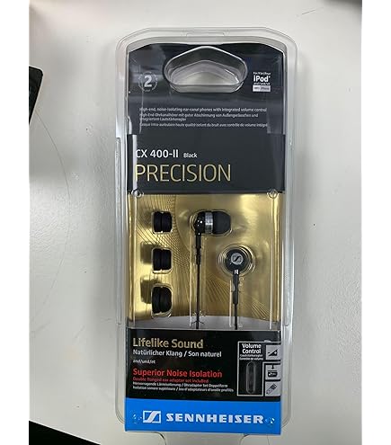 Sennheiser CX 400 II Precision Noise Isolating Ear-canal Phones