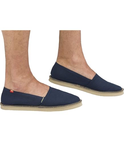Espadrillas Uomo Classiche In Tela, Scarpe Estive Comode E Antiscivolo, Taglie Extra Larghe