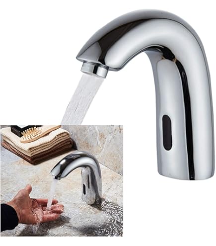 Automatischer Sensor-Wasserhahn - Berührungslose Armatur Mit Temperaturreglung