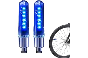 Cykel ventil stjälklampor – 2 st vibrationsavkänning hjullampor