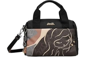 Anekke Sac Bowling Heartbeat - Design fonctionnel - Dimensions : 28/20/14 cm - Accessoires et accessoires pour femme, Divers