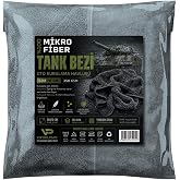 VIZYON PARK Mikrofiber Tank Bezi - S&uuml;per Emici Ara&ccedil; Kurulama Havlusu - Araba Temizlik Yıkama ve Oto Kurulama Havlusu - 350 GS